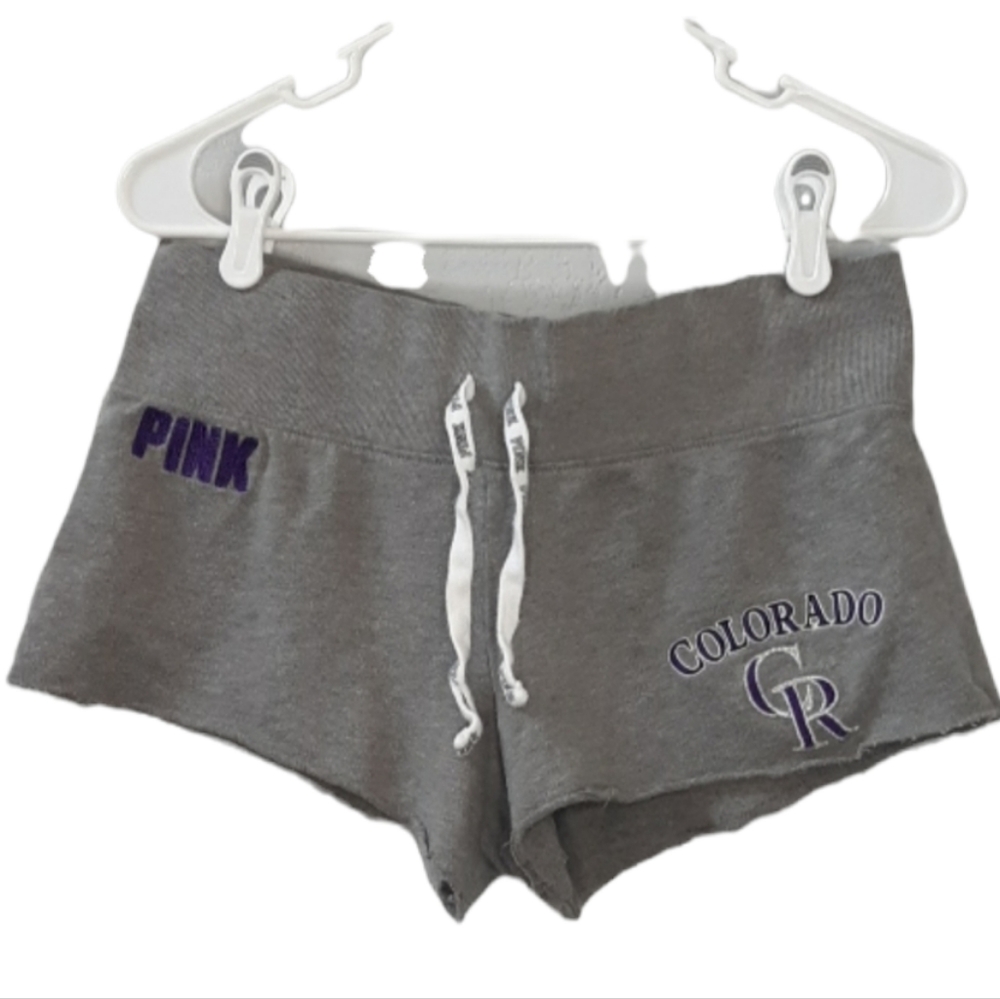 Victoria Secret Pink LE Colorado Rockies Shorts